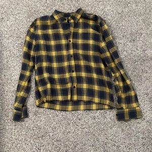Pacsun Plaid Shirt L (cropped)